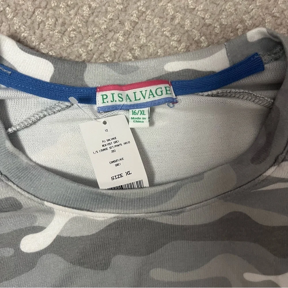 NWT PJ Salvage Camo Pajamas